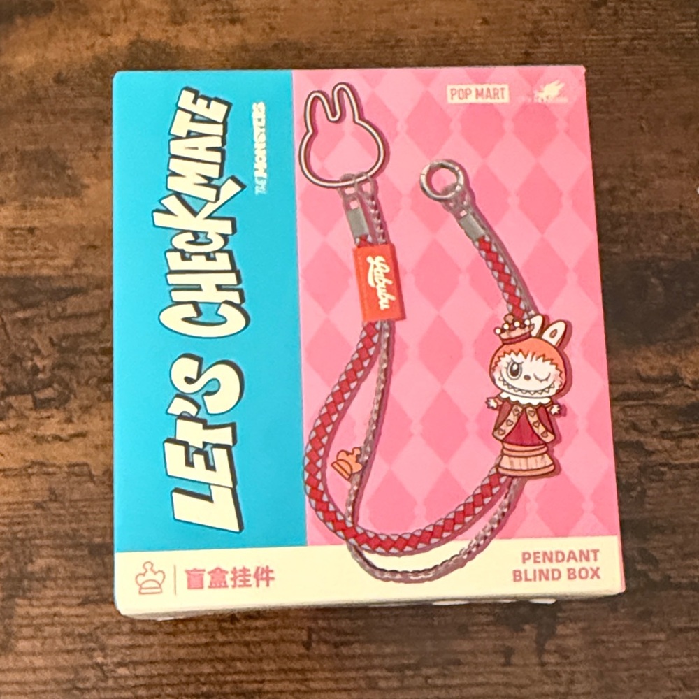 Let's Checkmate Pendant Blind Box - Pink